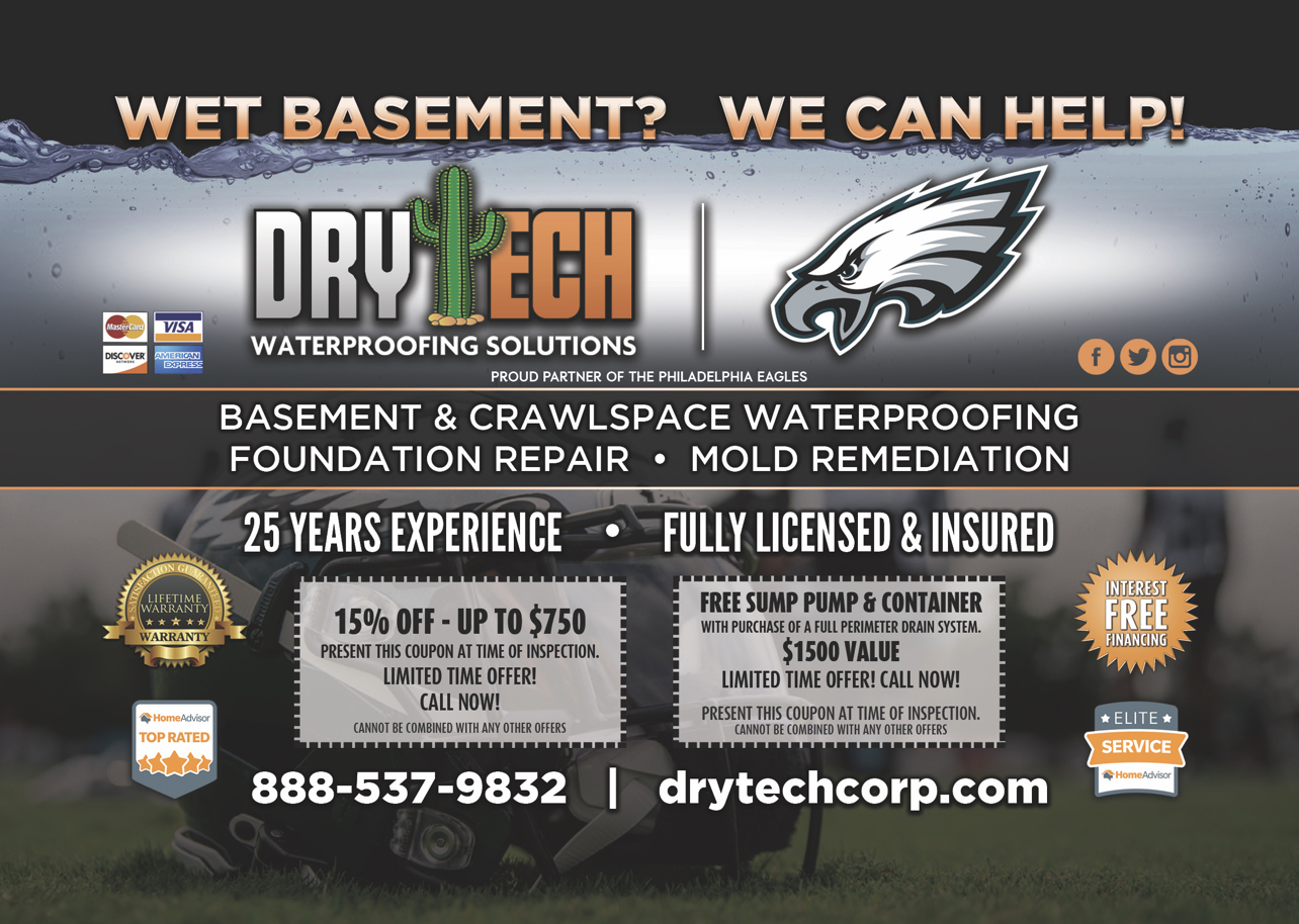 Dry Tech Waterproofing Solutions 536 N Trooper Rd Suite 1A, East Norriton Pennsylvania 19403