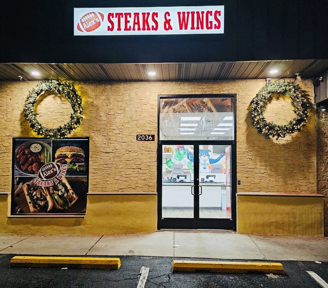 Alex’s steaks and wings