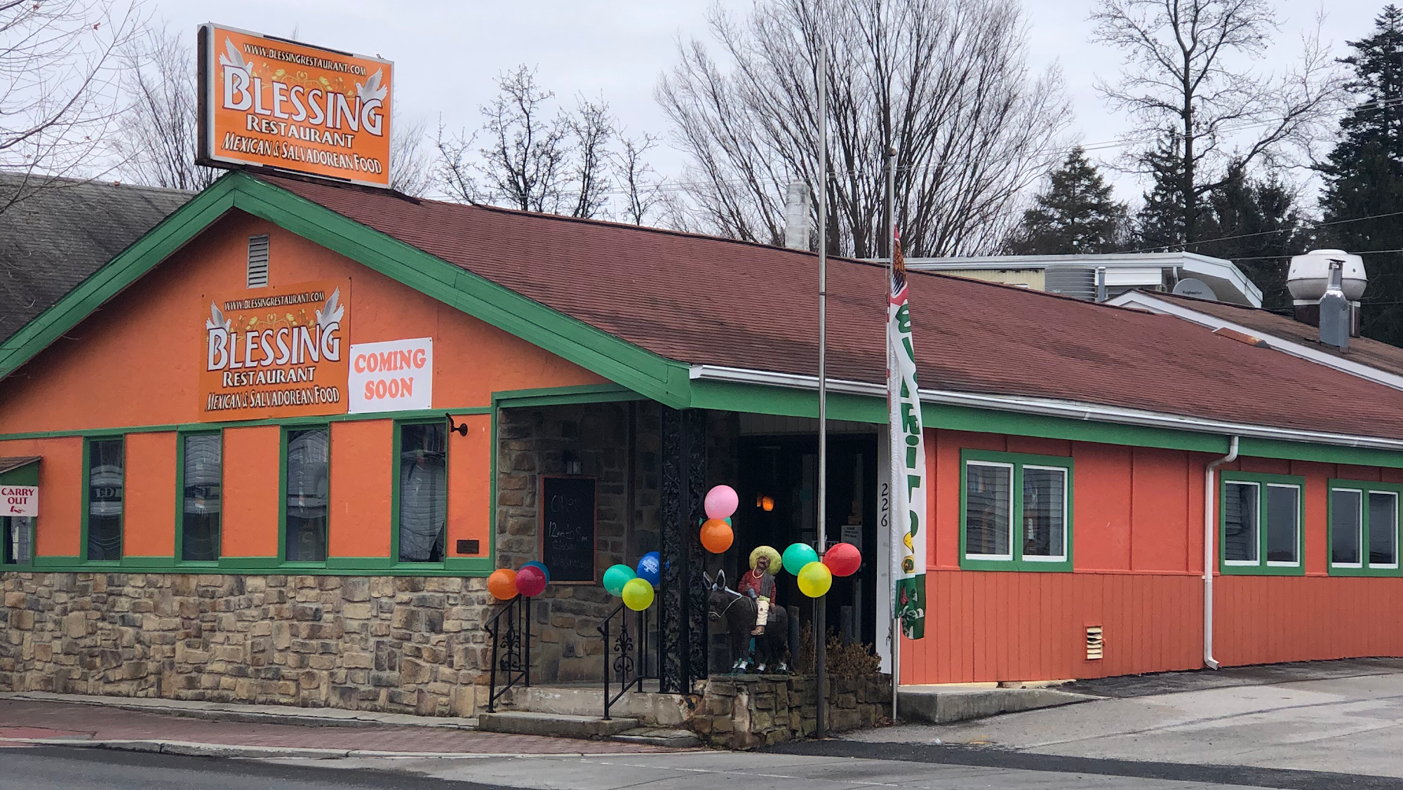 Blessing restaurant gettysburg