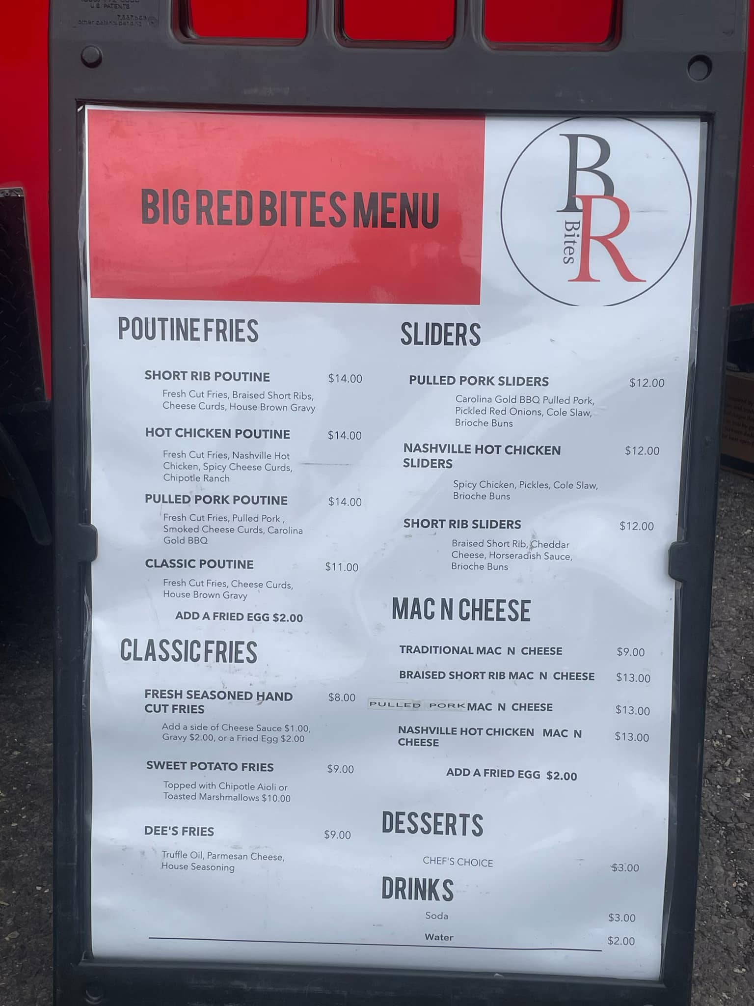 Sunset Hill Brewing Company Menu