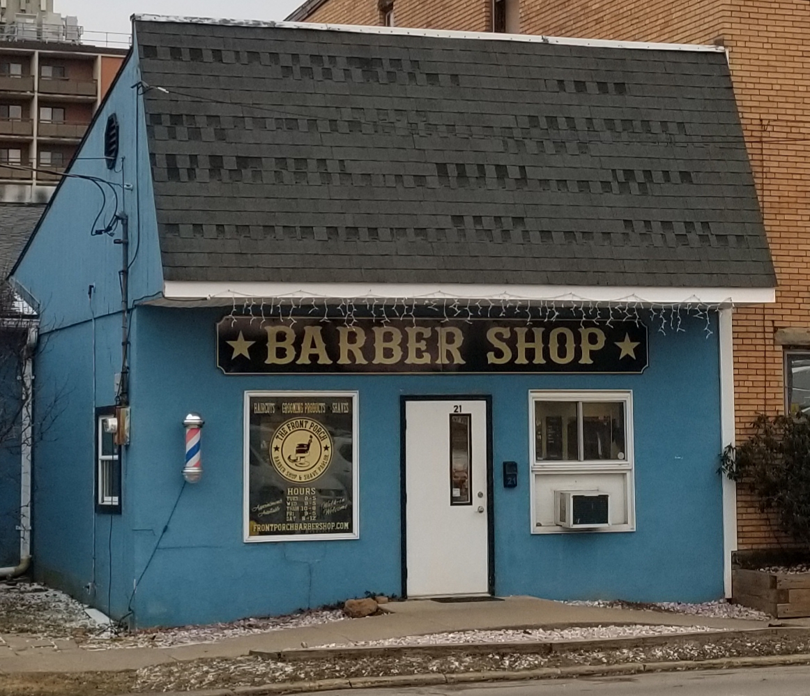 The Front Porch Barber Shop 21 N Mercer St, Greenville Pennsylvania 16125