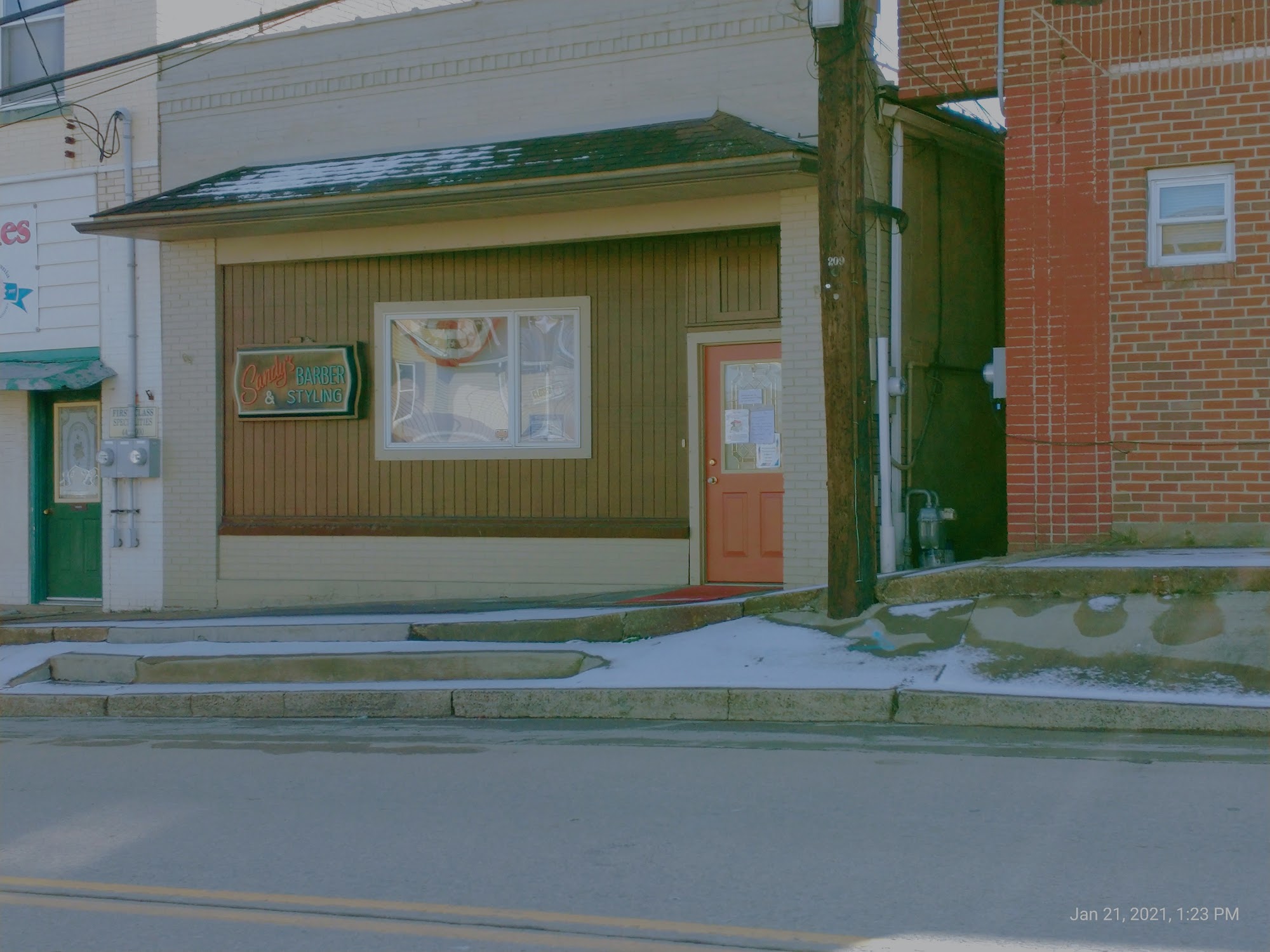 Sandy's Barber Shop 216 Sewickley Ave, Herminie Pennsylvania 15637