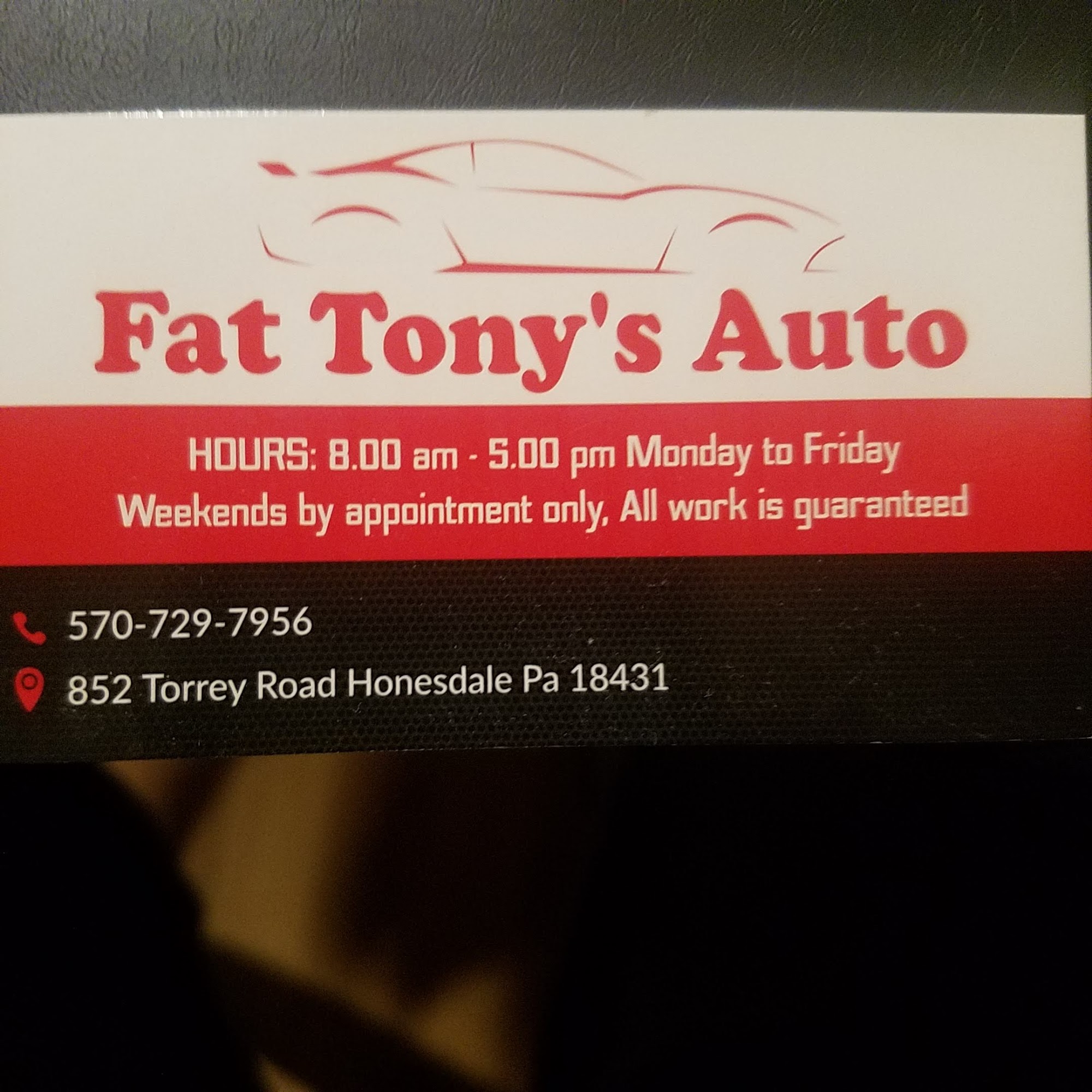 Fat Tony's Auto