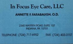 In Focus eye care LLC