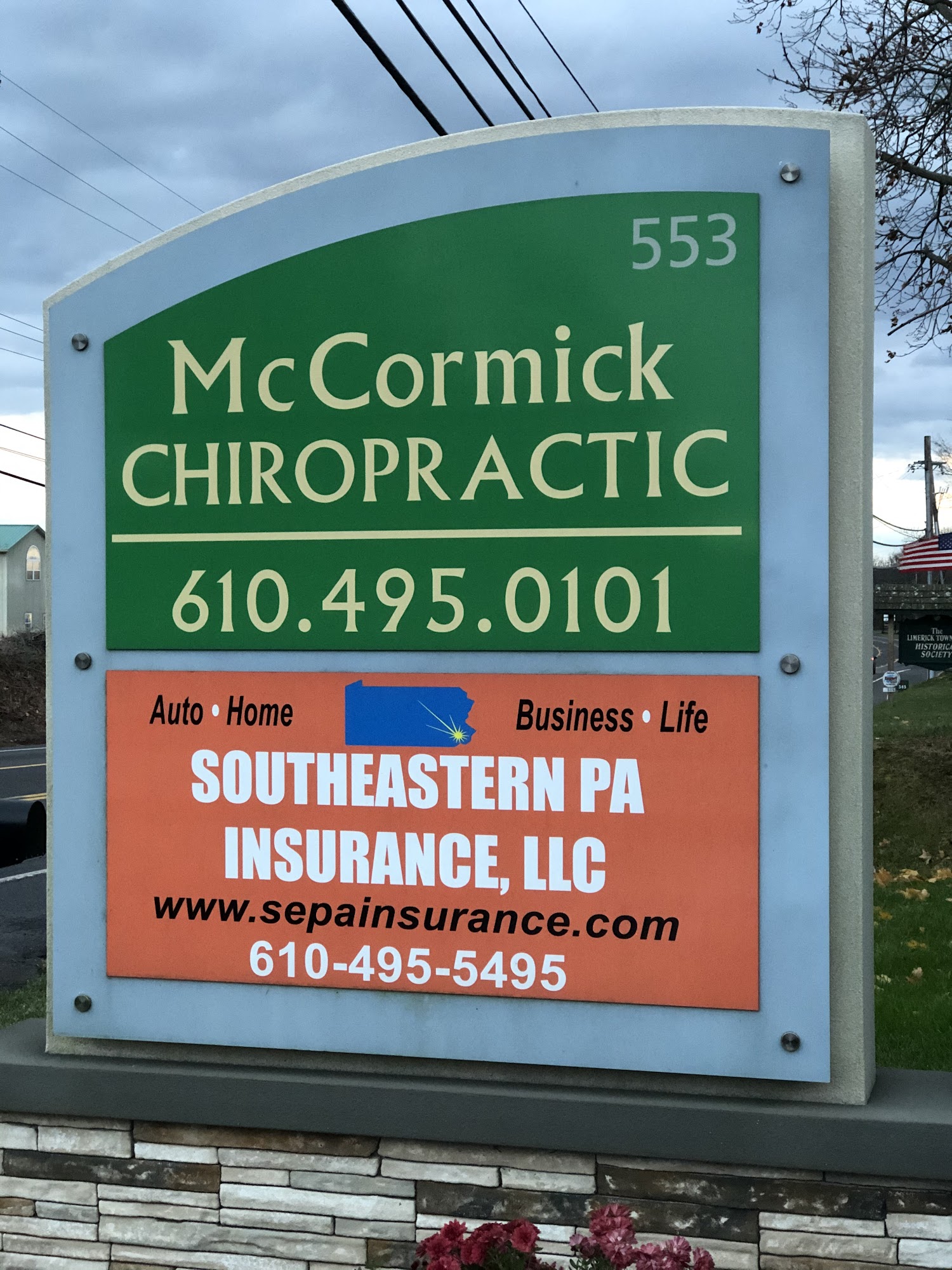 McCormick Chiropractic 553 W Ridge Pike, Linfield Pennsylvania 19468