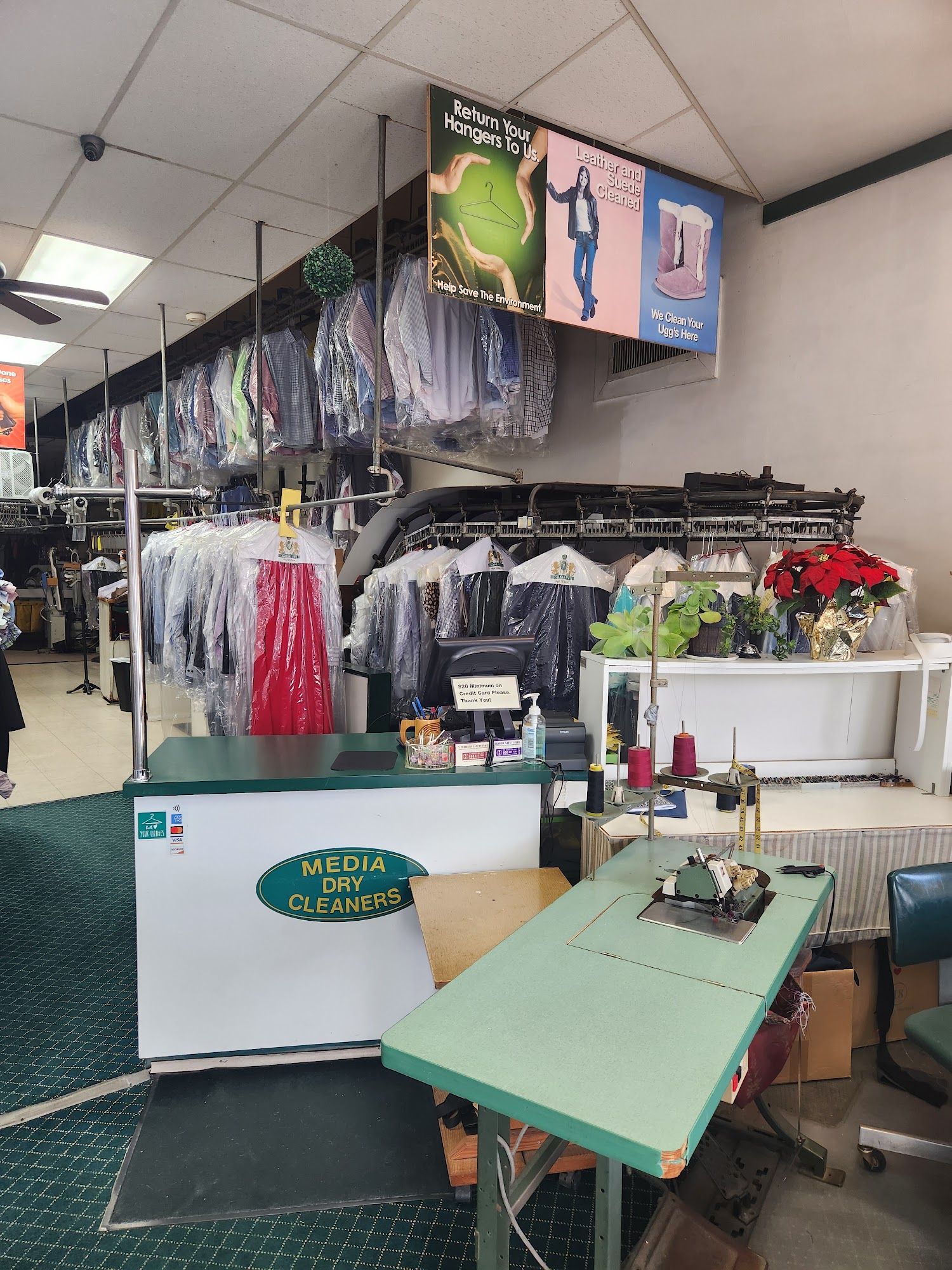 Media Dry Cleaners Inc