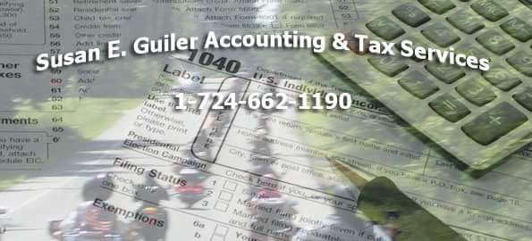 Susan E Guiler Accounting & Tax Services 15 Walker St, Mercer Pennsylvania 16137
