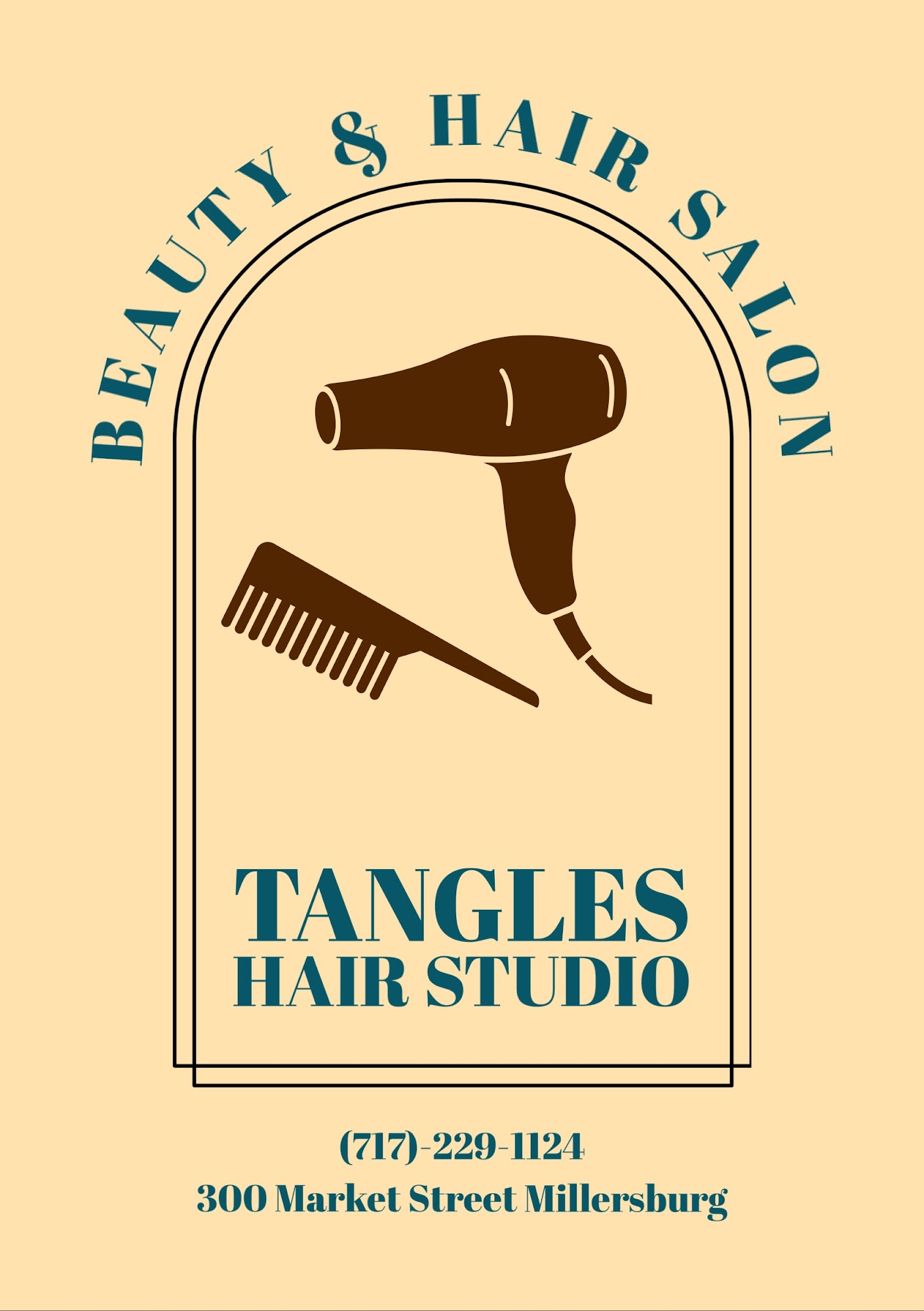 Tangles Hair Studio 300 Market St, Millersburg Pennsylvania 17061