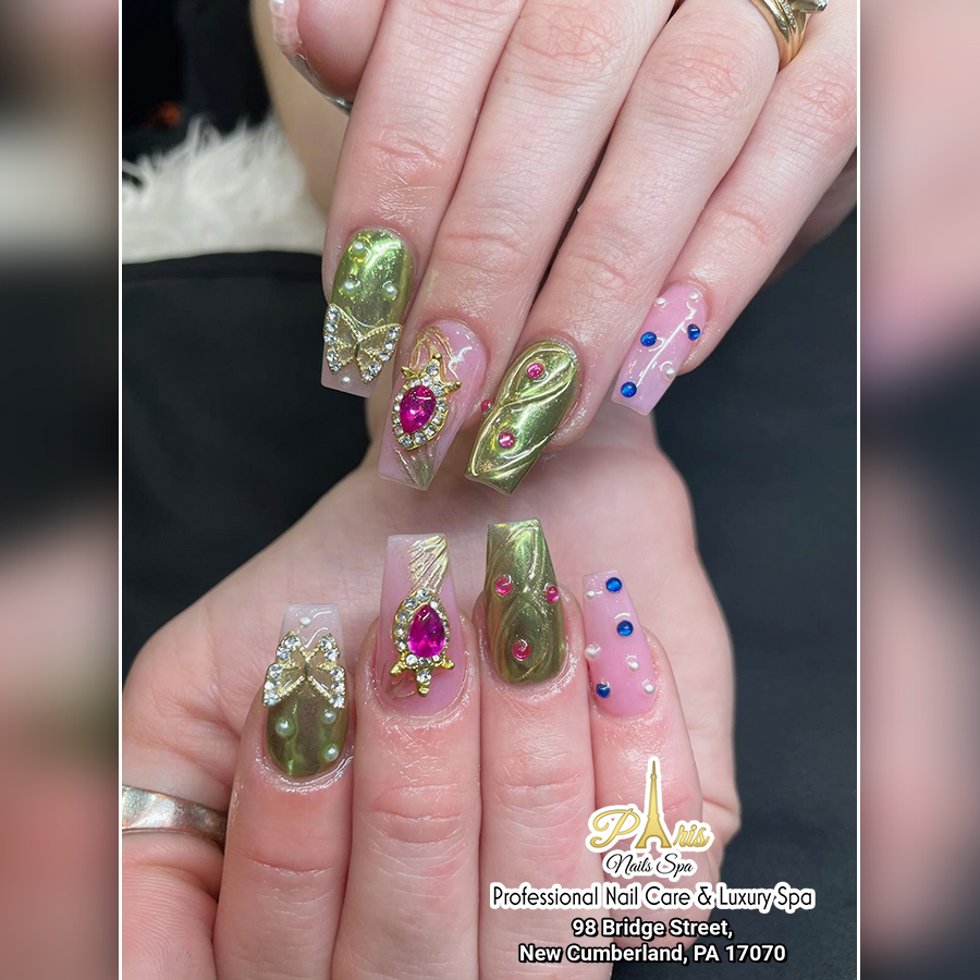 Paris Nails Spa 98 Bridge St, New Cumberland Pennsylvania 17070