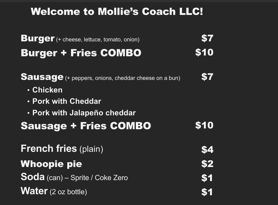 Pastry Paradise Menu