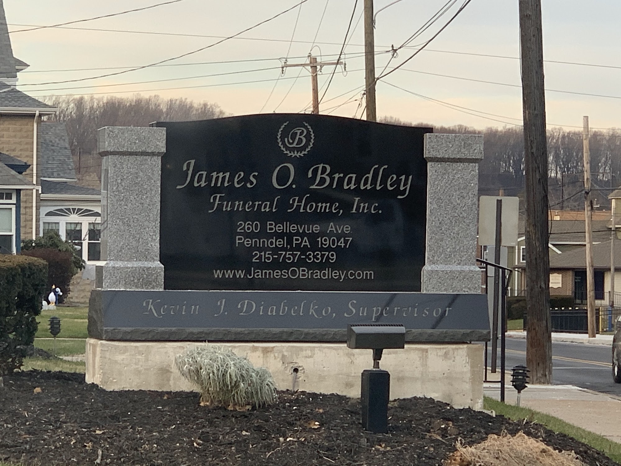 James O. Bradley Funeral Home 260 Bellevue Ave, Penndel Pennsylvania 19047