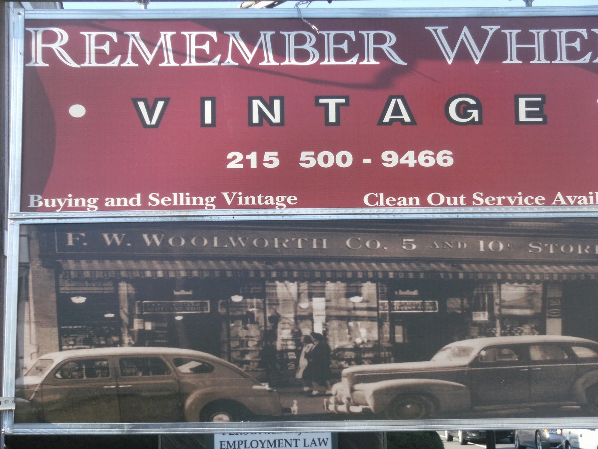 Remember When Vintage