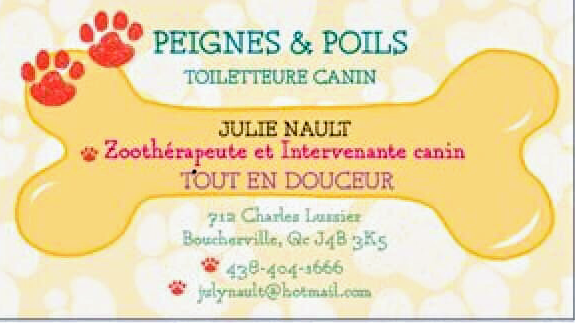 Peignes & Poils Toiletteur Tout en Douceur