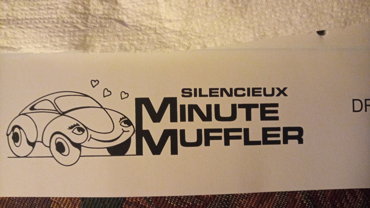 Silencieux Minute Muffler Drummond