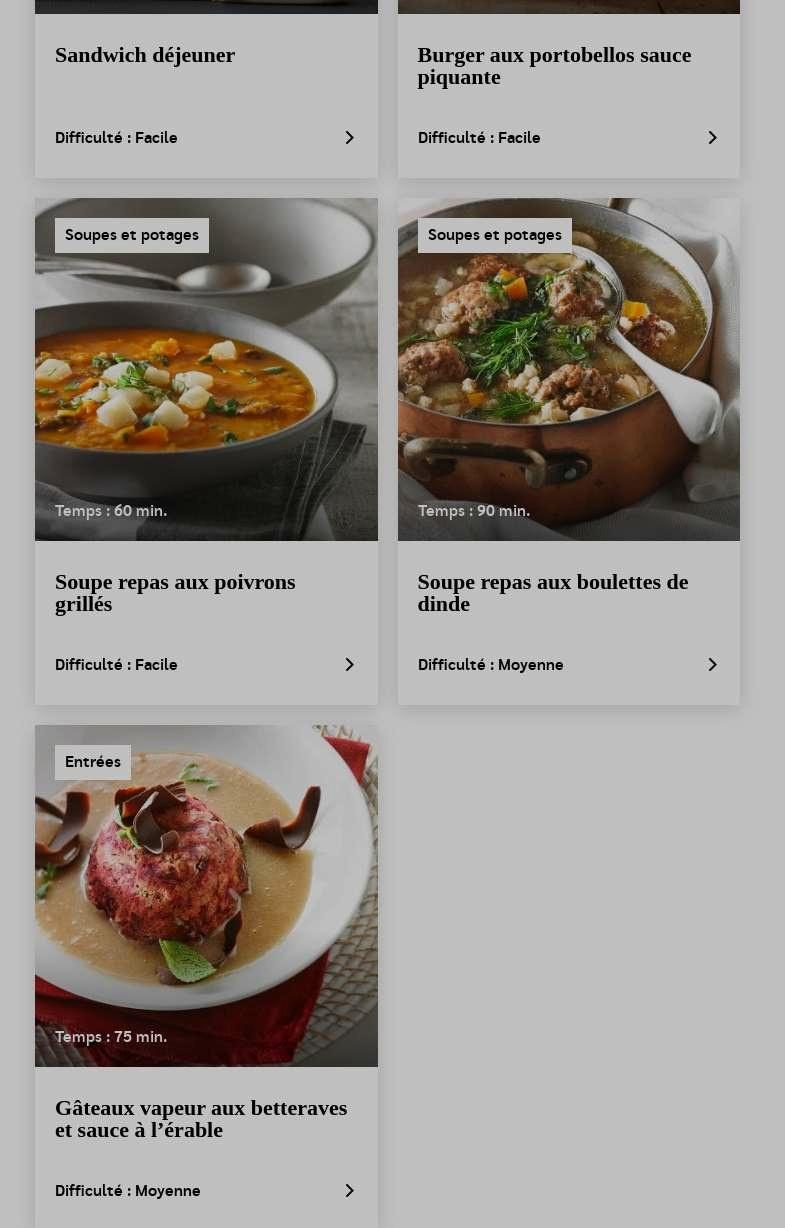 Boulangerie Première Moisson - Longueuil Menu