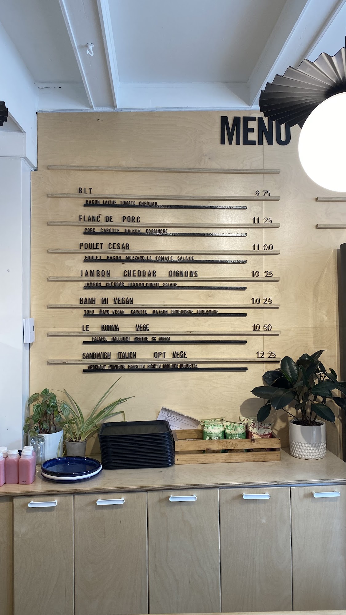 Café Cantook St-Vallier Menu
