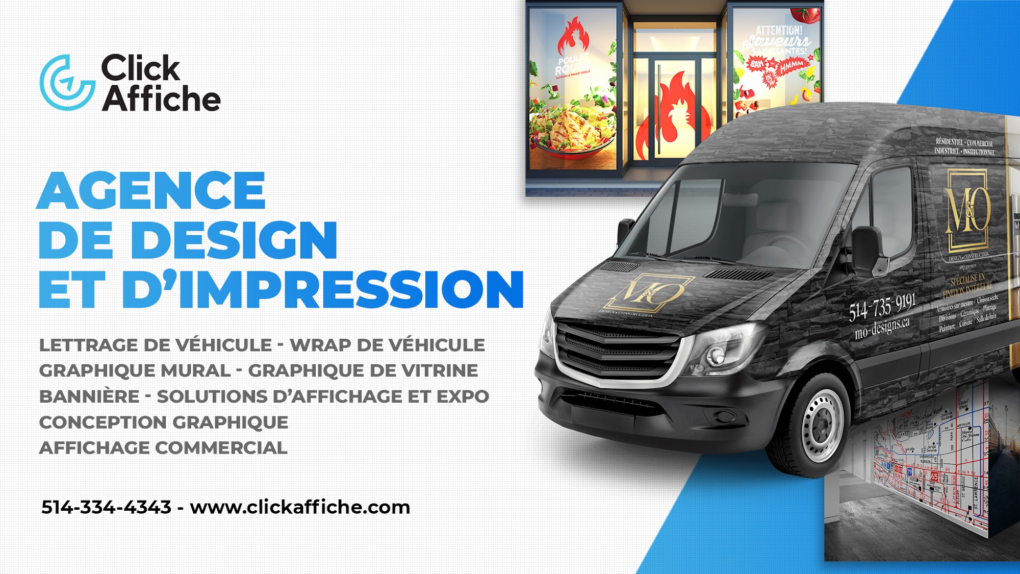 Click Affiche Inc. - Vehicle Wrap and Large Format Printing