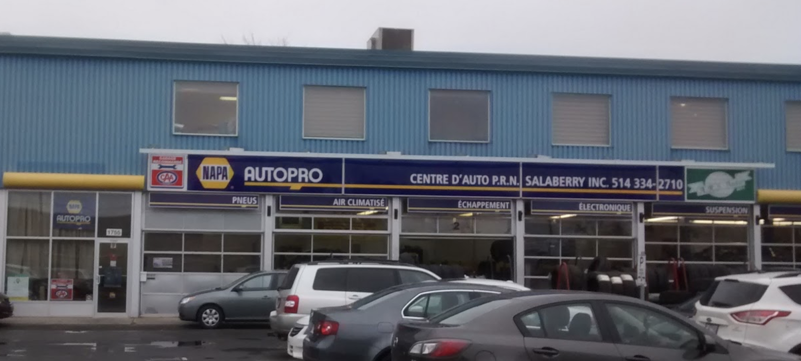 NAPA AUTOPRO - Centre D'Auto P.R.N. Salaberry Inc