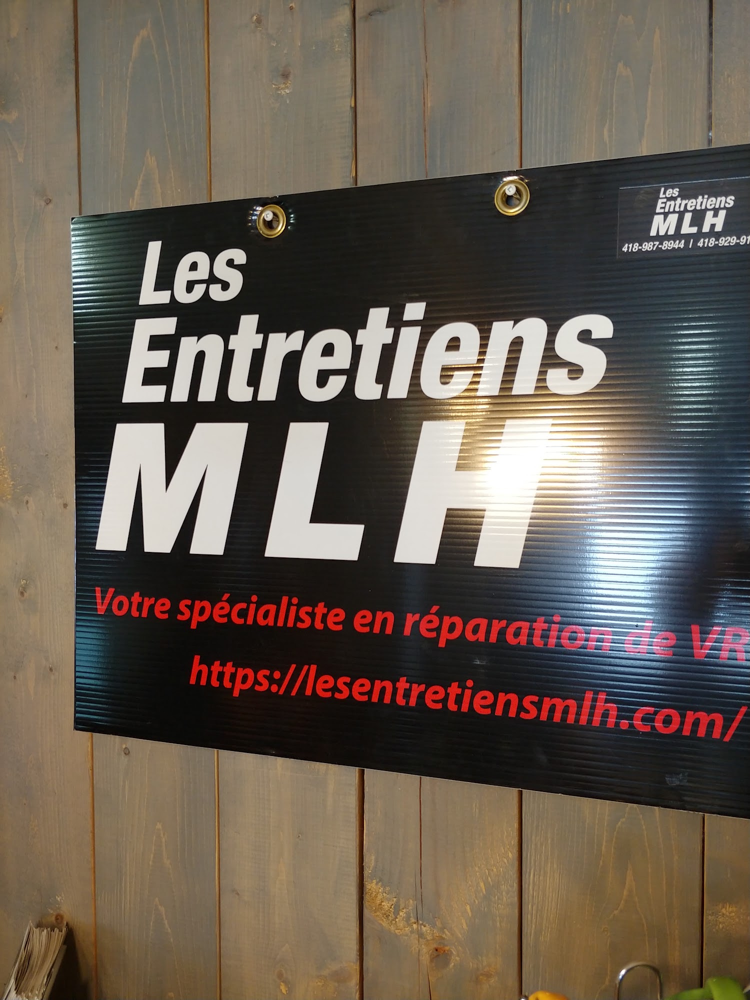 SOS Camping/ Les Entretiens MLH inc 709 Côte Joyeuse, Saint-Raymond Quebec G3L 4B2
