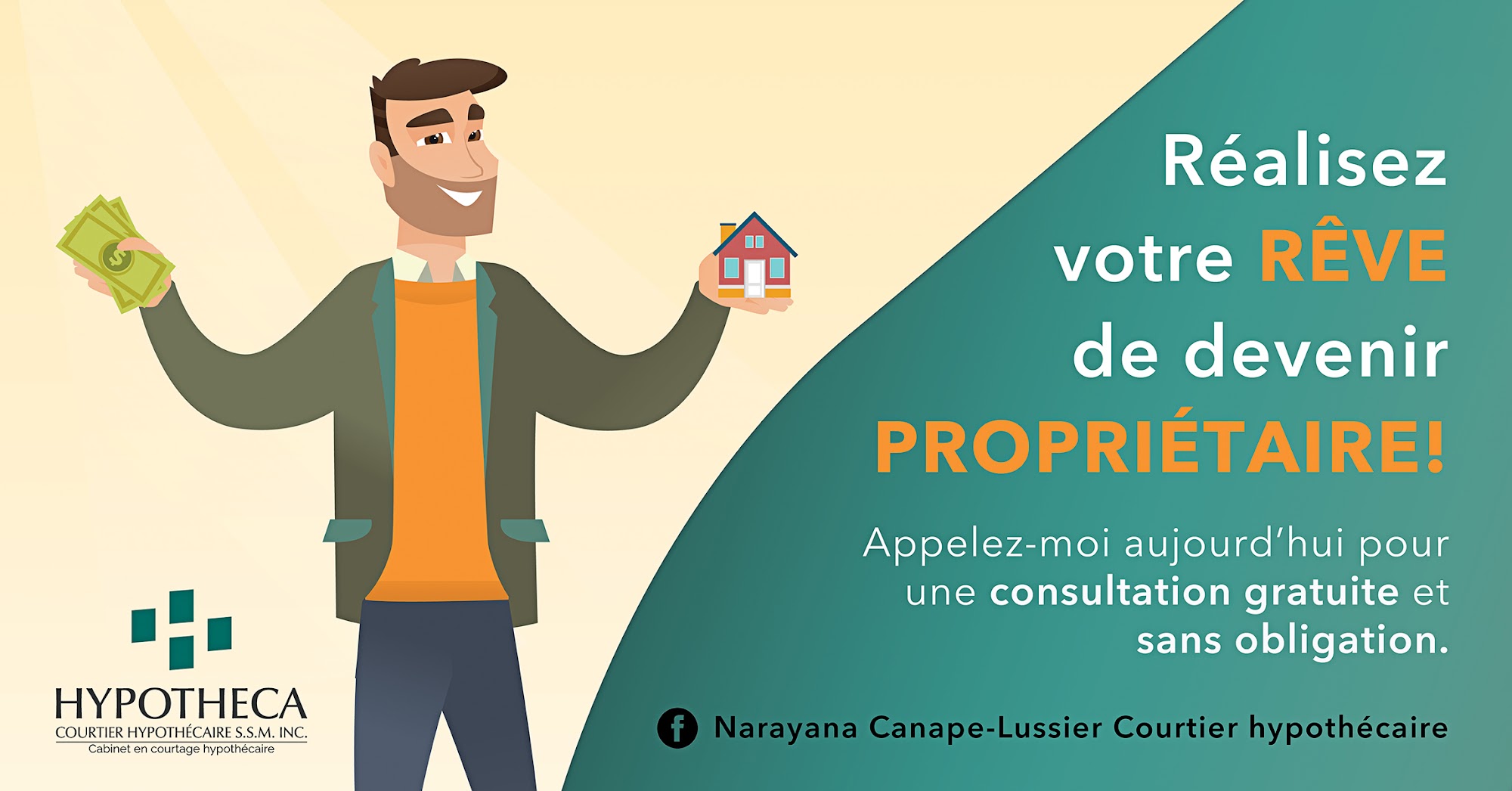 Narayana Canape-Lussier - Courtier hypothécaire Hypotheca 92 24e Av, Sainte-Marthe-sur-le-Lac Quebec J0N 1P0