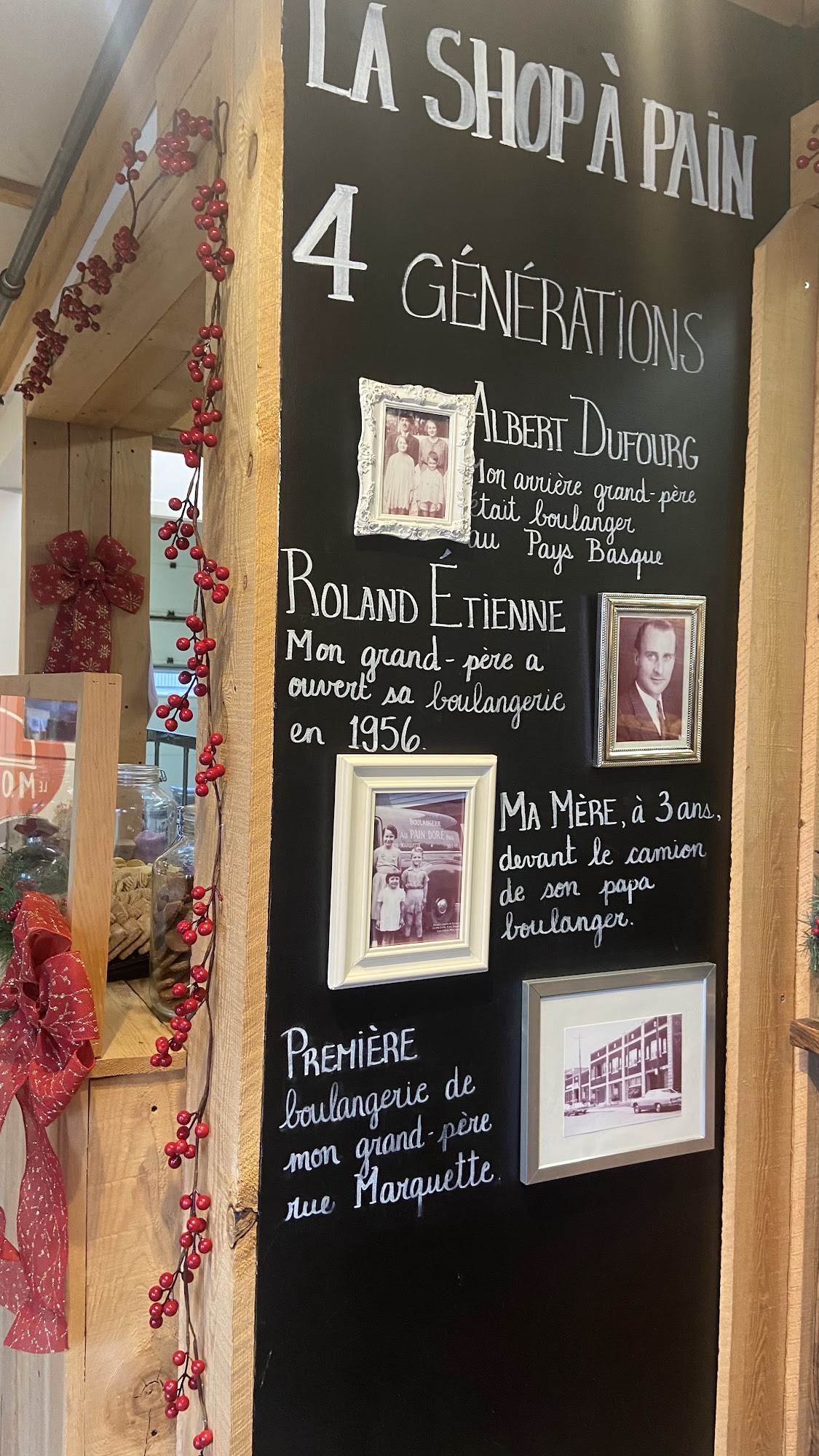 Boulangerie Artisanale La Shop à Pain Menu