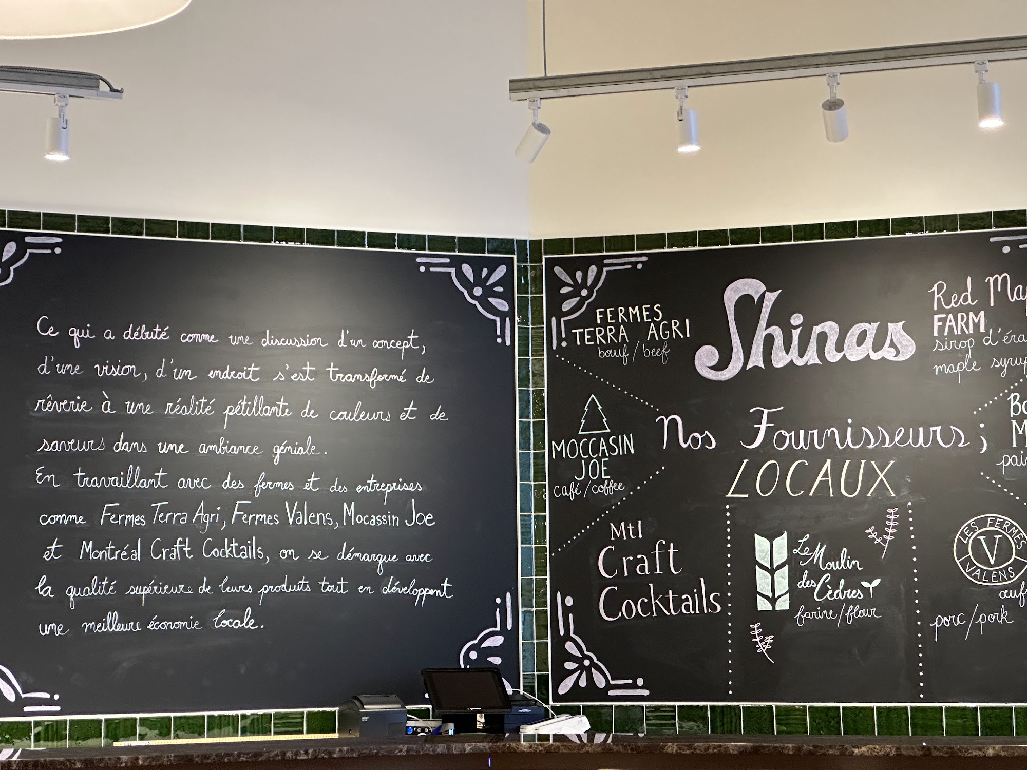 Shinas Boozy Brunch Menu