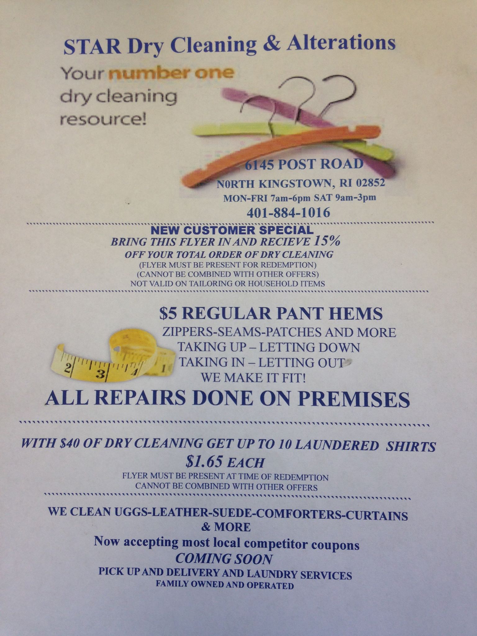 Star Dry Cleaning & Alterations