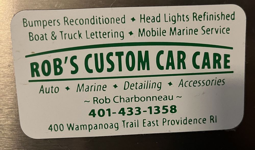 Rob's Custom Car Care