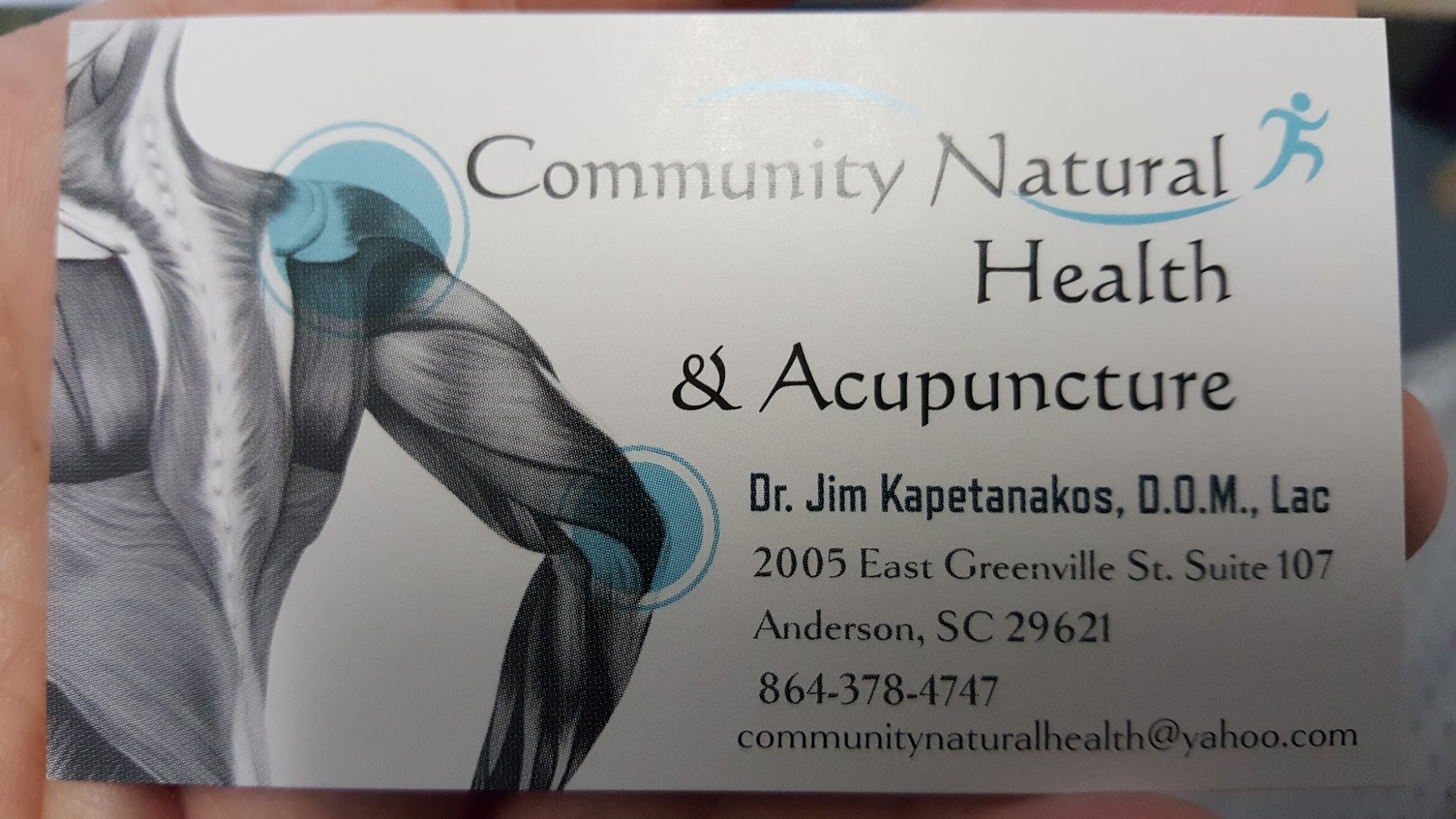 Community Natural Health and Acupuncture - James Kapetanakos