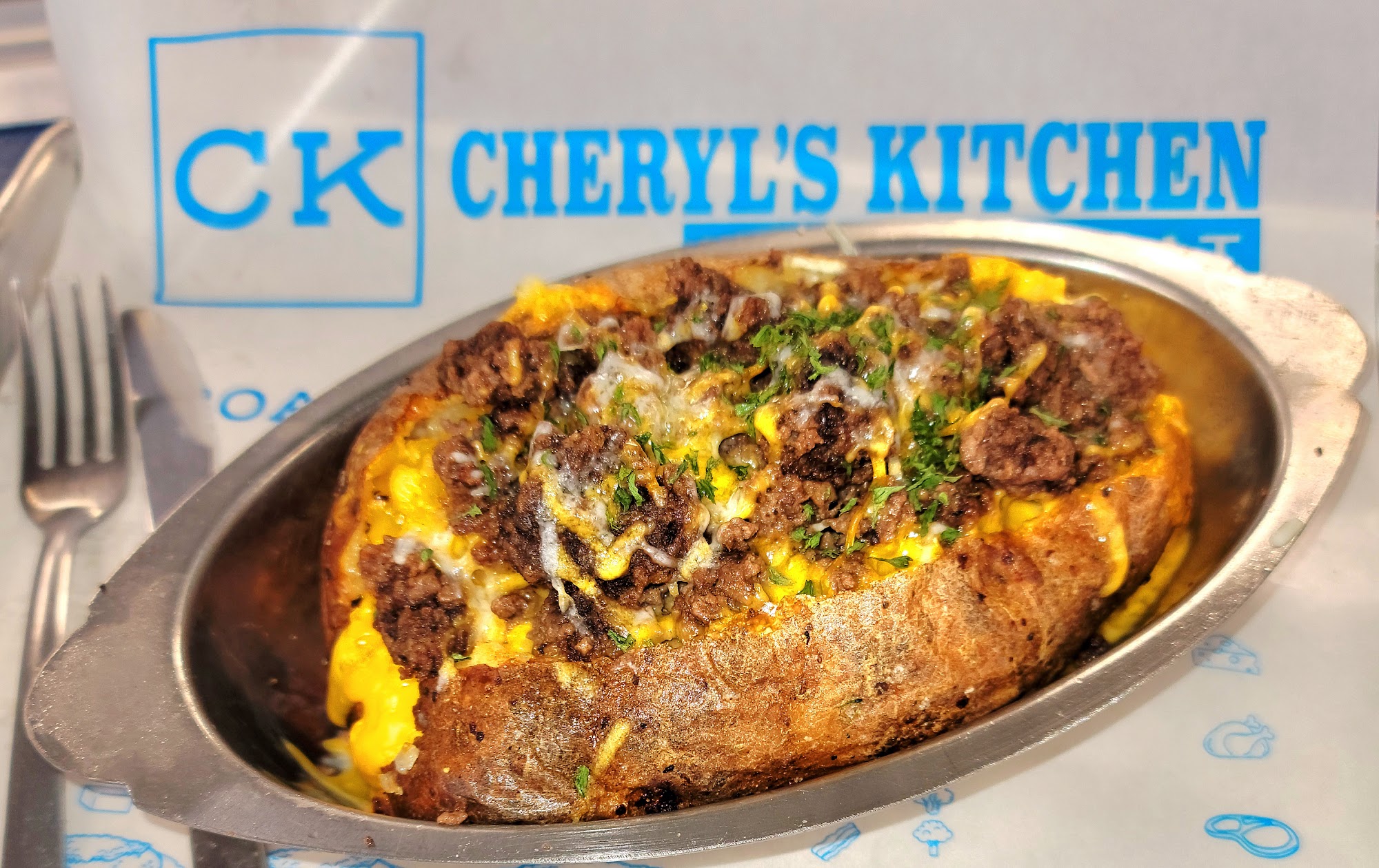 Cheryl's Kitchen Potato Boat Anderson #2
