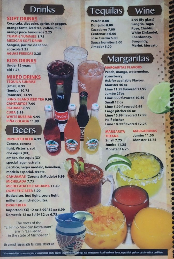 El Primo 1 Mexican Restaurant, Duncan Menu, Reviews (206), Photos