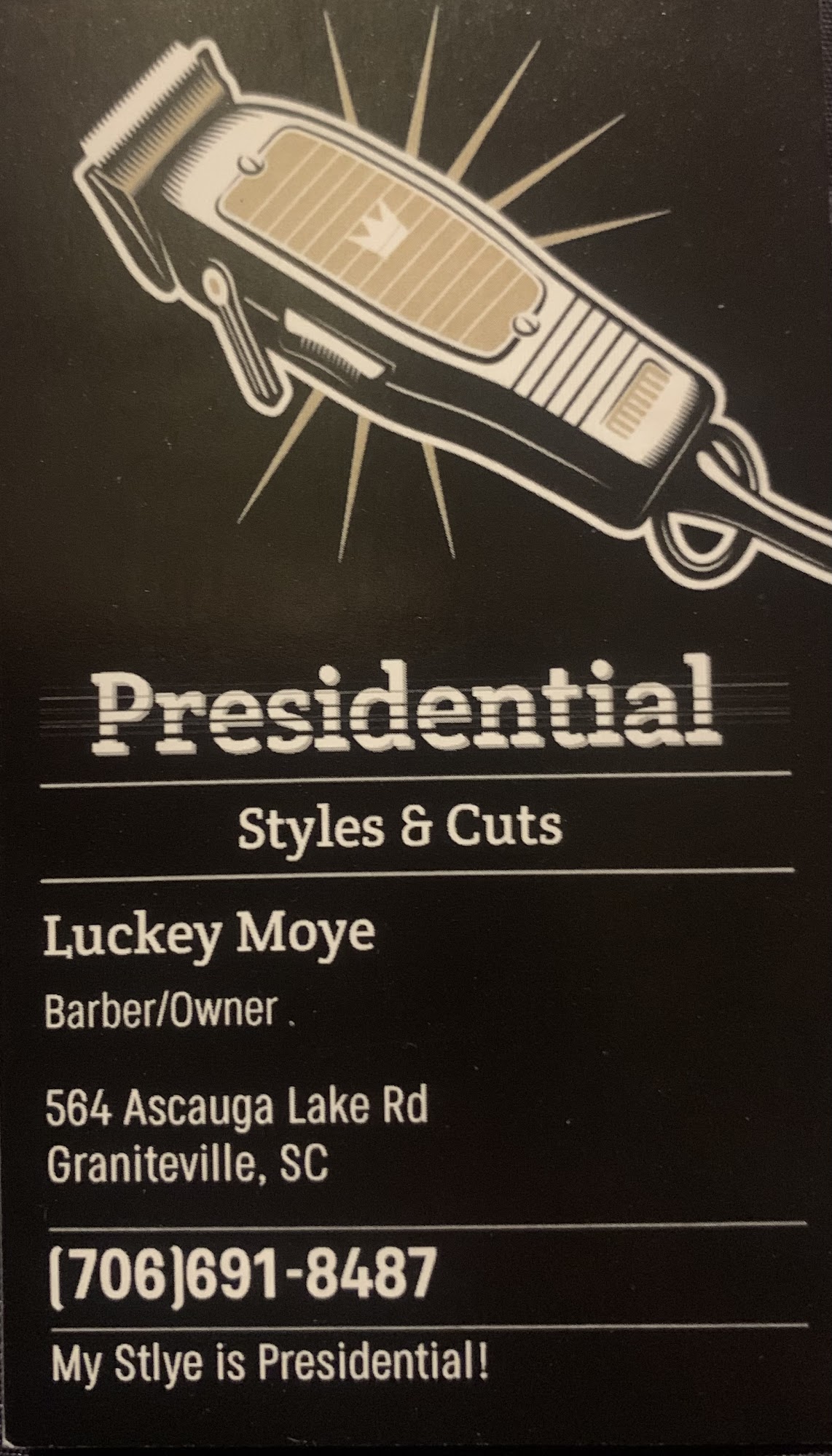 Presidential Styles & Cuts