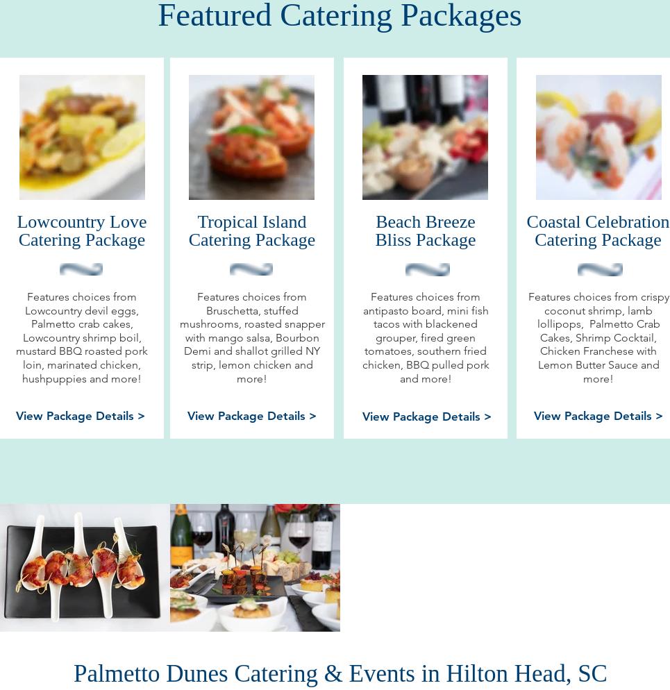 Dunes Catering & Events Menu