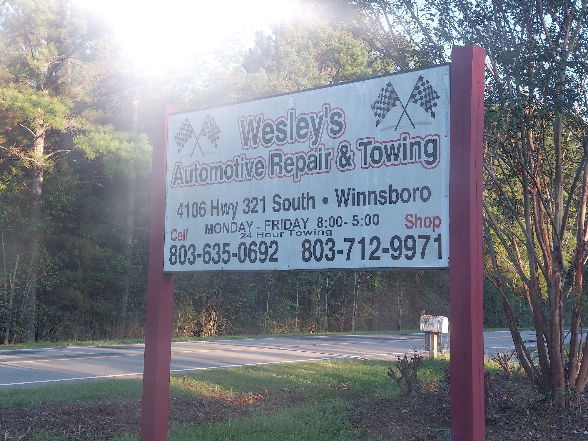 Wesley's Auto Repair & Towing 4086 US-321, Winnsboro South Carolina 29180