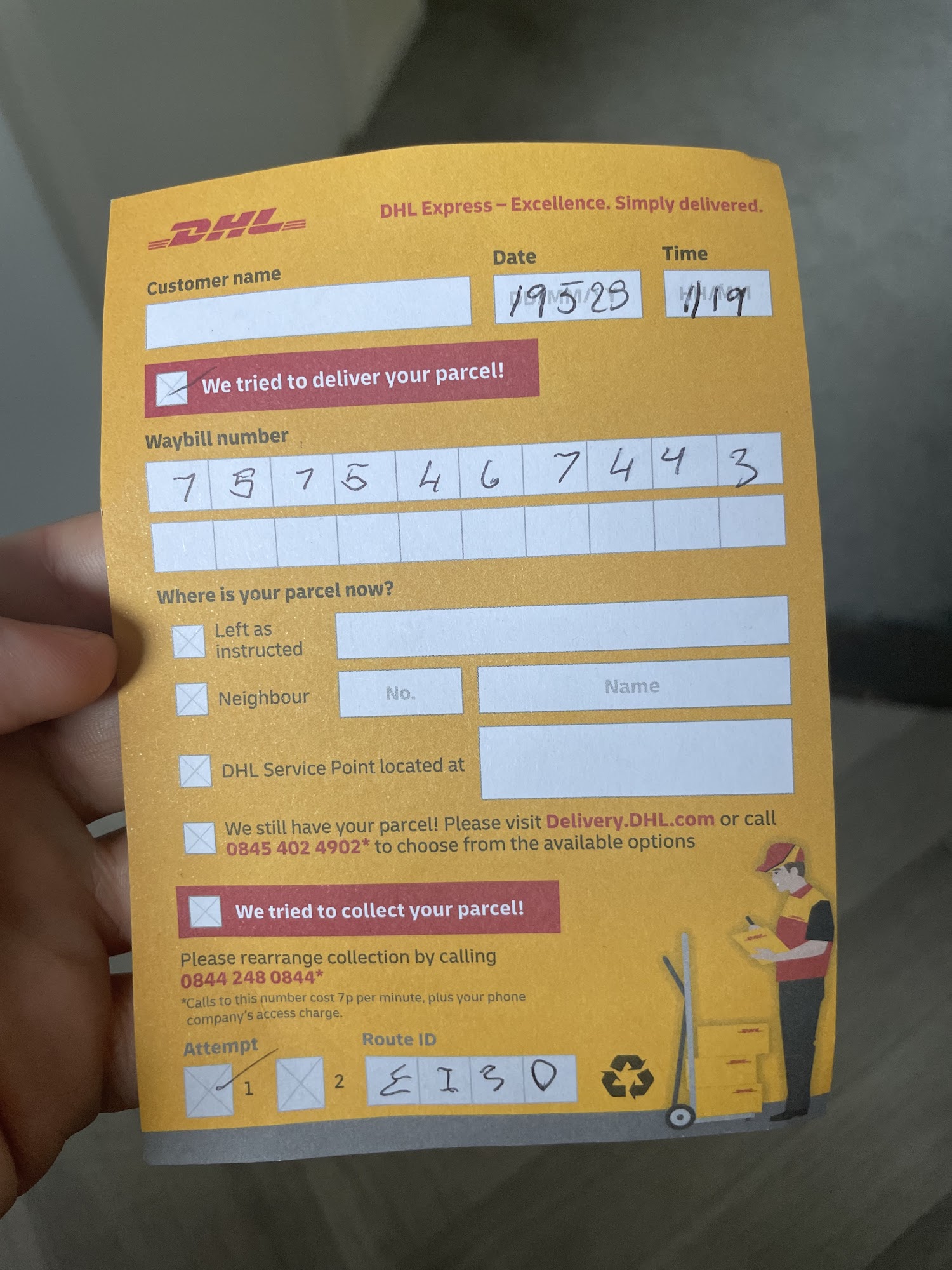 DHL Express Edinburgh