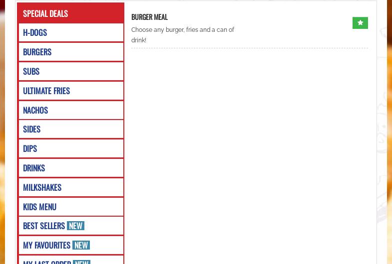 PK (Greenock) Menu