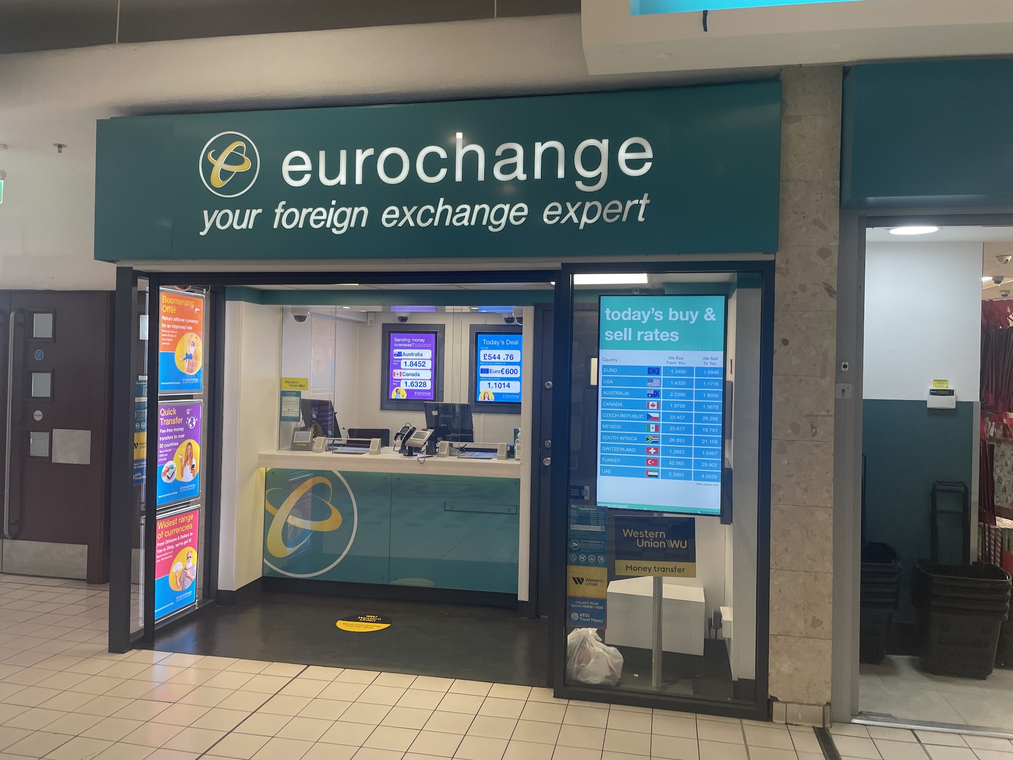eurochange Irvine - Rivergate Shopping Centre