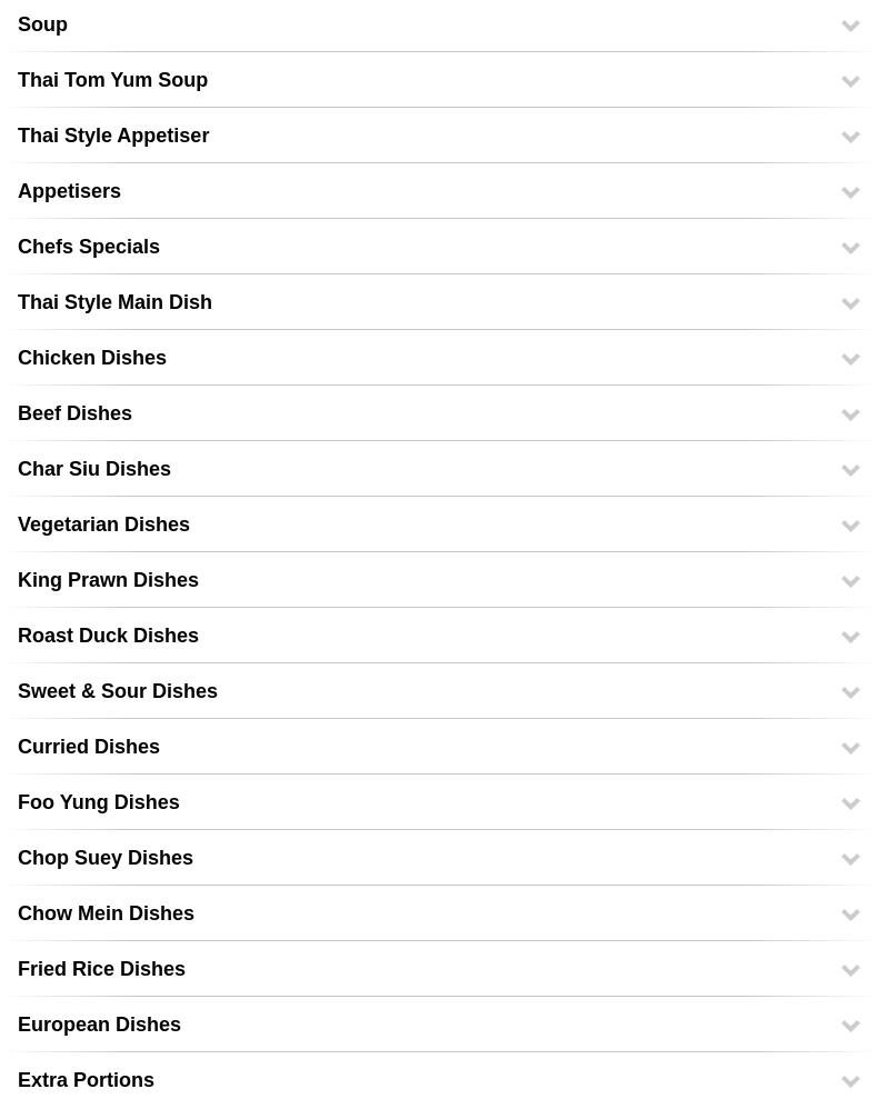 Wok Express Chinese Takeaway Menu