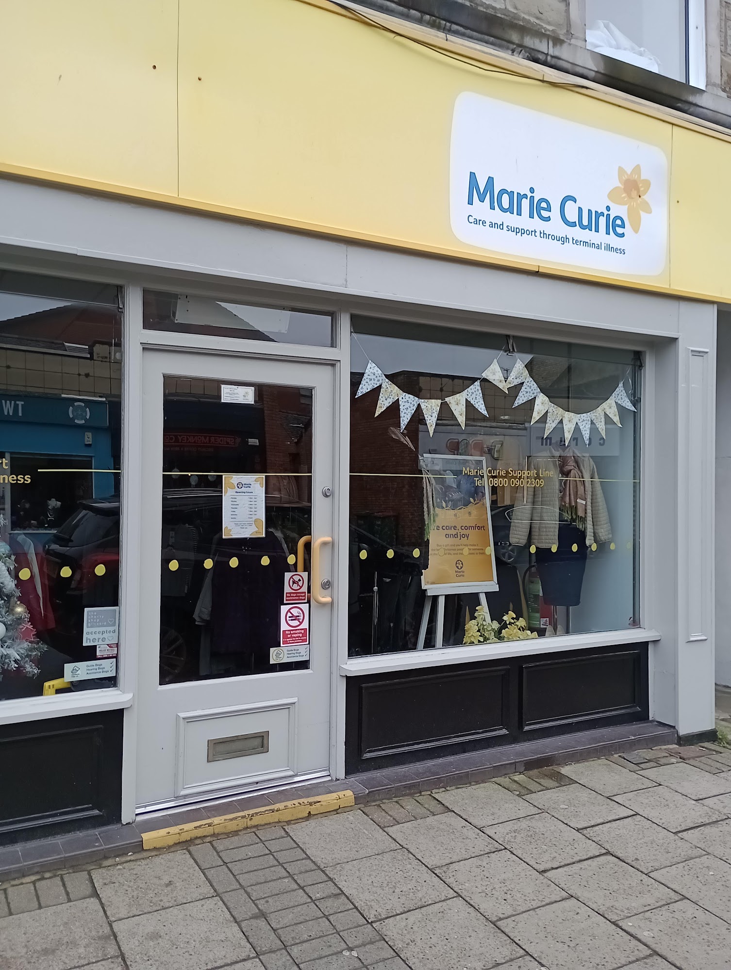 Marie Curie Charity Shop Troon