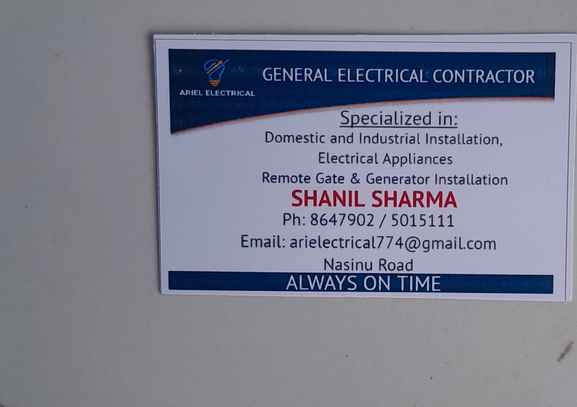 Arial Electric Ltd