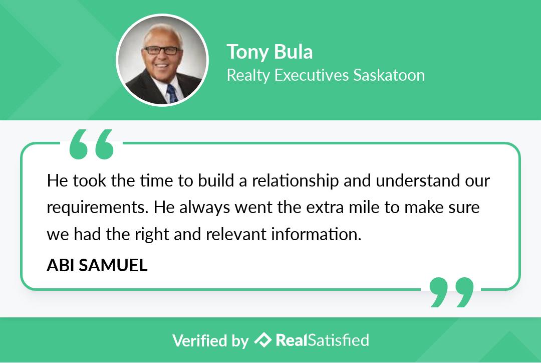Bula Real Estate Group - Tony & Jordan Bula - Realty Executives Saskatoon