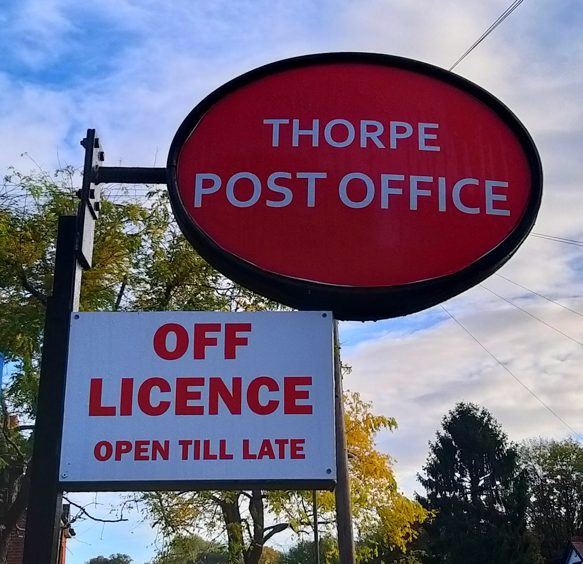 Thorpe Post Office Egham