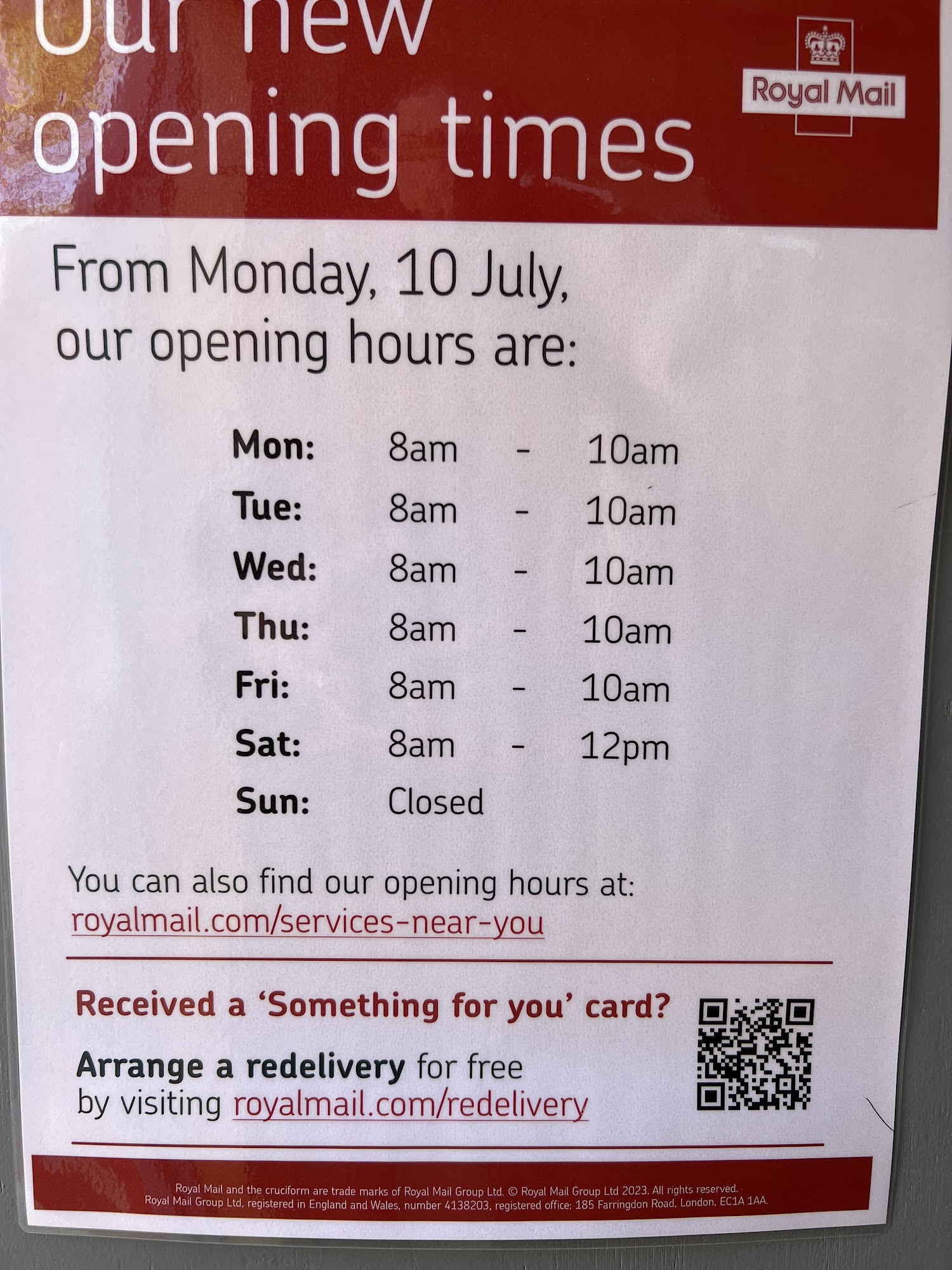 Royal Mail Godalming Delivery Office