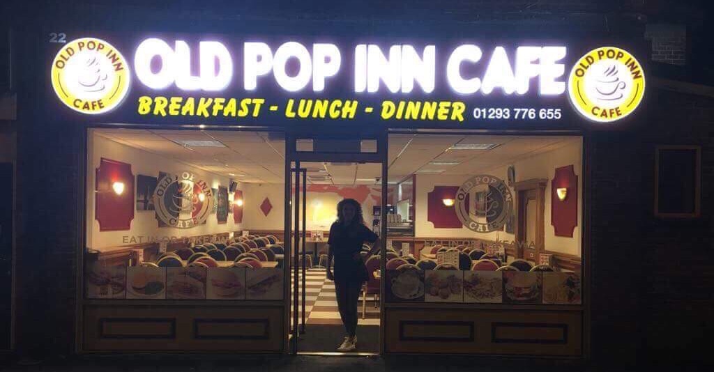 Old Pop Inn Cafe 22 Brighton Rd, Salfords, Redhill