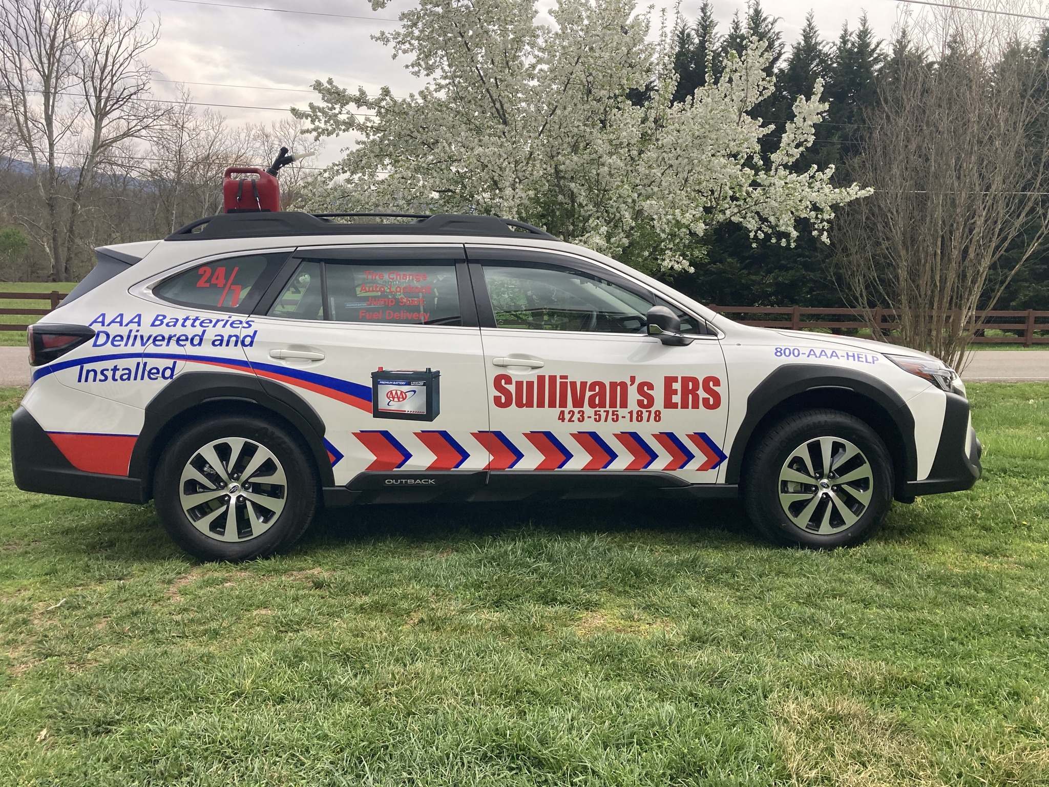 Sullivan's Emergency Roadside Services 1195 Riverside Rd, Bluff City Tennessee 37618