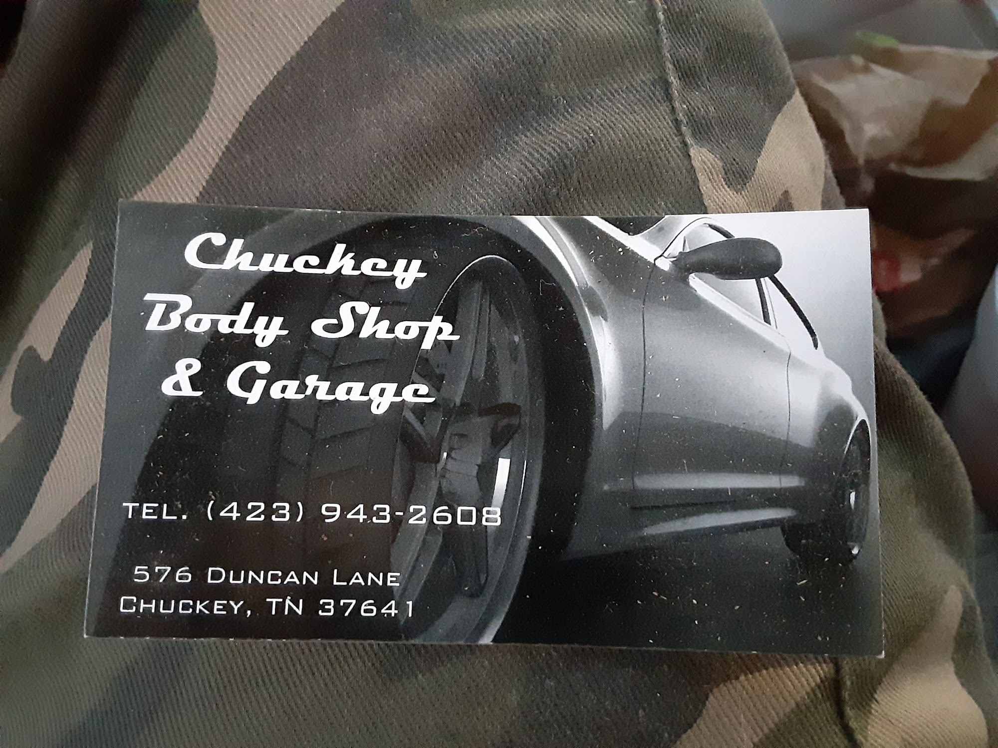 Chuckey body shop & garage