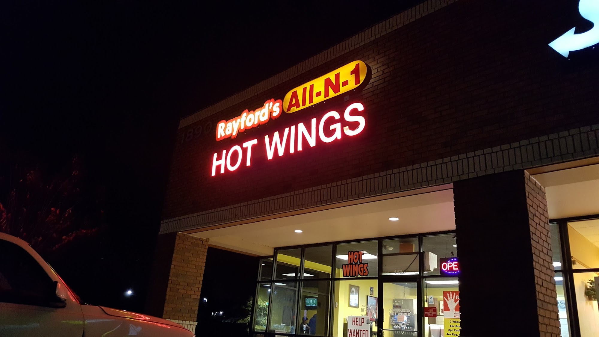 Rayford's All In One Hot Wings