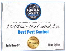 Mc Clain's Pest Control Inc