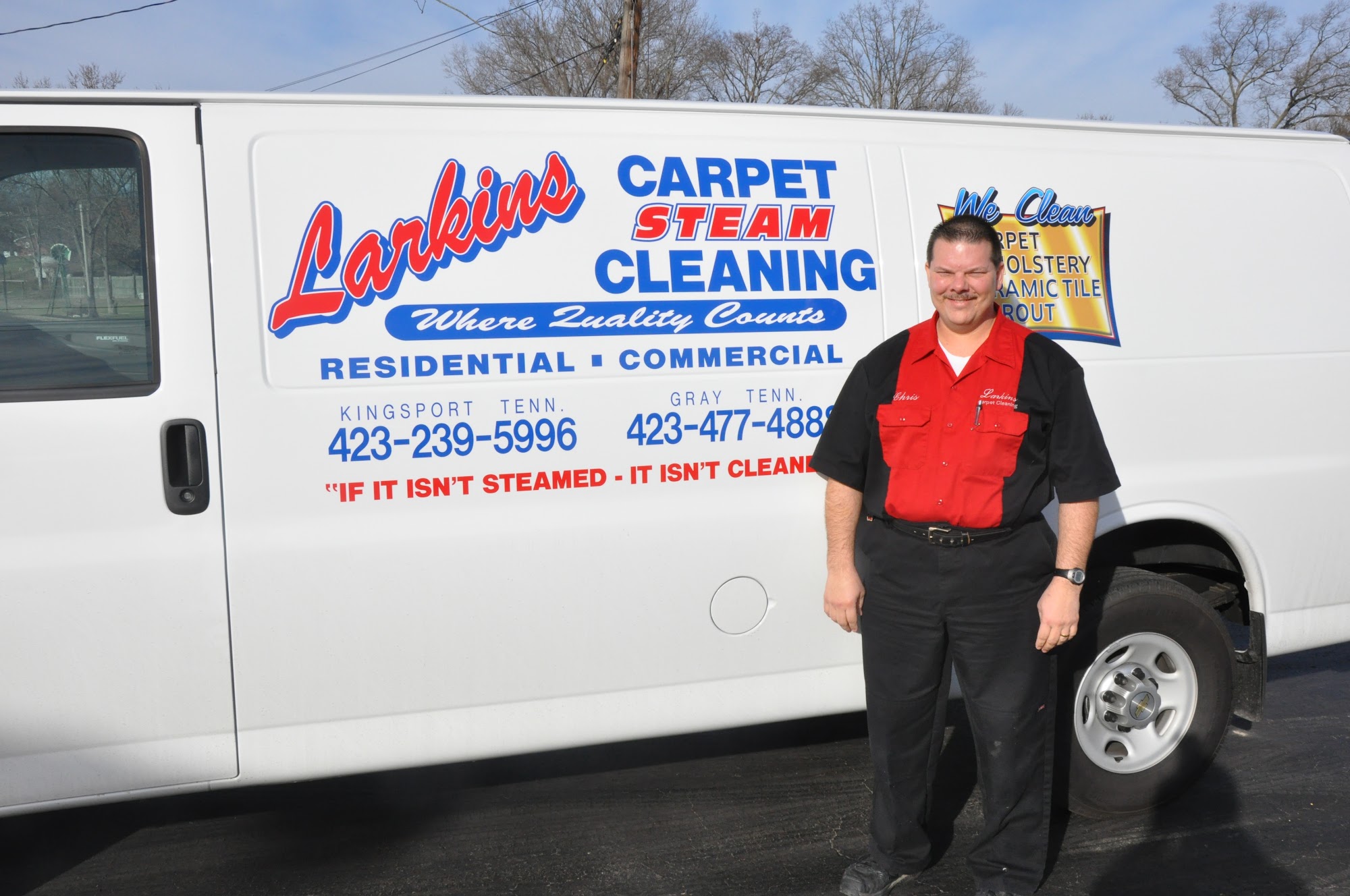 Larkins Carpet Steam Cleaning