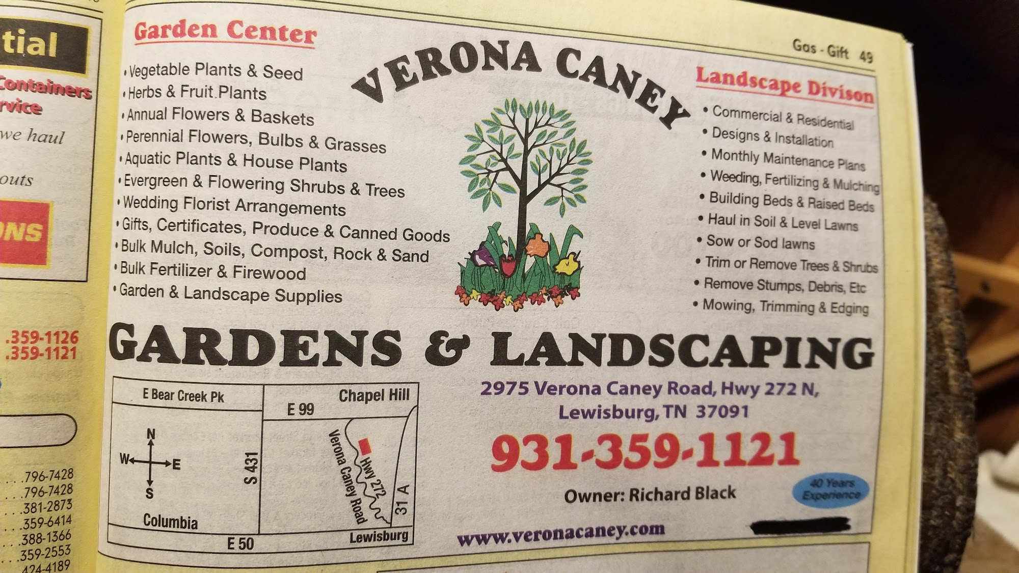 Verona Caney Garden & Landscaping